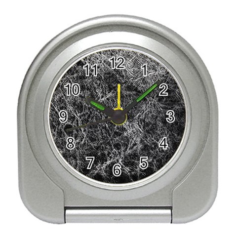 Ll Black Travel Alarm Clock from ArtsNow.com Front