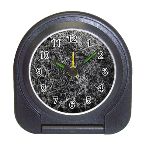 Ll Black Travel Alarm Clock from ArtsNow.com Front