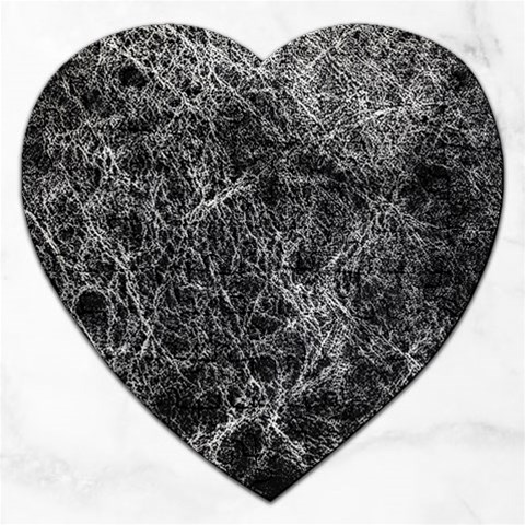 Ll Black Jigsaw Puzzle (Heart) from ArtsNow.com Front
