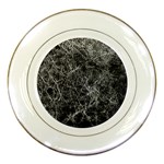 Ll Black Porcelain Plate