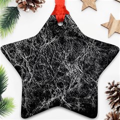 Ll Black Star Ornament (Two Sides) from ArtsNow.com Back