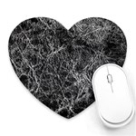 Ll Black Mousepad (Heart)