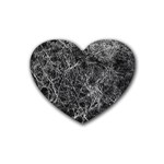 Ll Black Heart Coaster (4 pack)