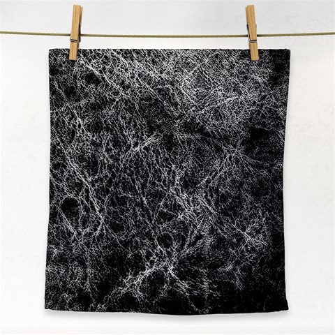 Ll Black Face Towel from ArtsNow.com Front