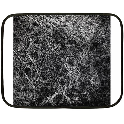 Ll Black Mini Fleece Blanket(Two Sides) from ArtsNow.com 35 x27  Blanket Back