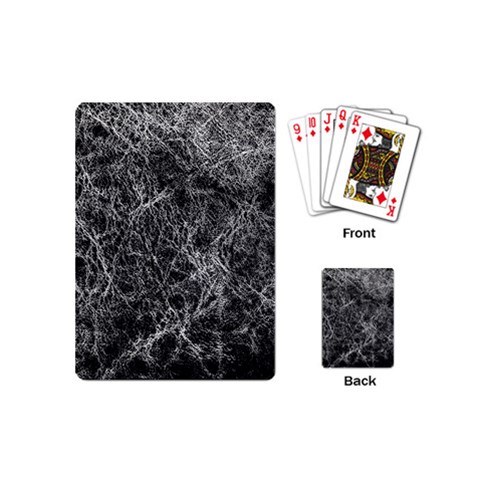 Ll Black Playing Cards (Mini) from ArtsNow.com Back