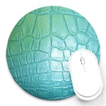 Ll Blue Round Mousepad