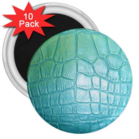 Ll Blue 3  Magnet (10 pack) from ArtsNow.com Front