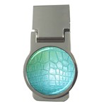 Ll Blue Money Clip (Round)