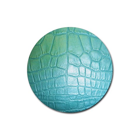 Ll Blue Rubber Round Coaster (4 pack) from ArtsNow.com Front
