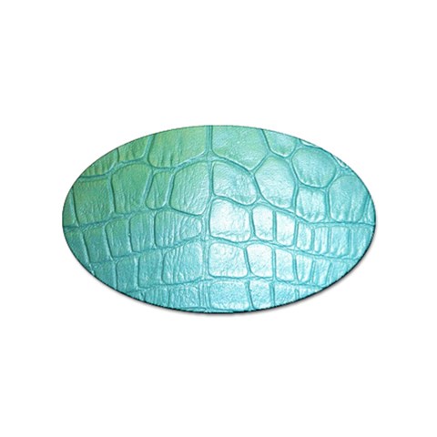 Ll Blue Sticker Oval (10 pack) from ArtsNow.com Front