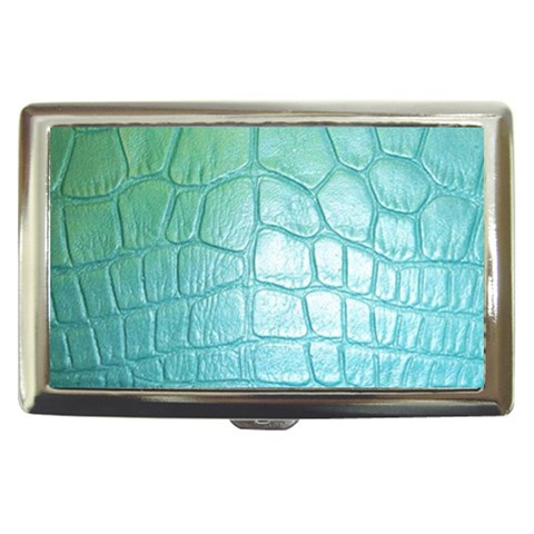 Ll Blue Cigarette Money Case from ArtsNow.com Front