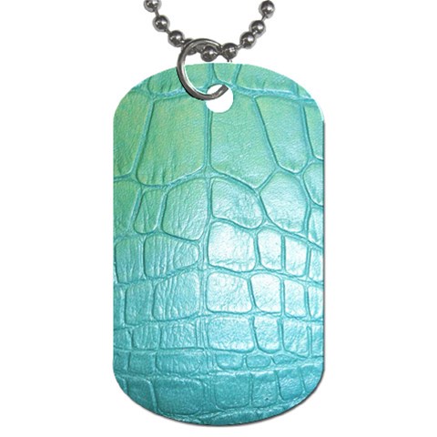 Ll Blue Dog Tag (Two Sides) from ArtsNow.com Front