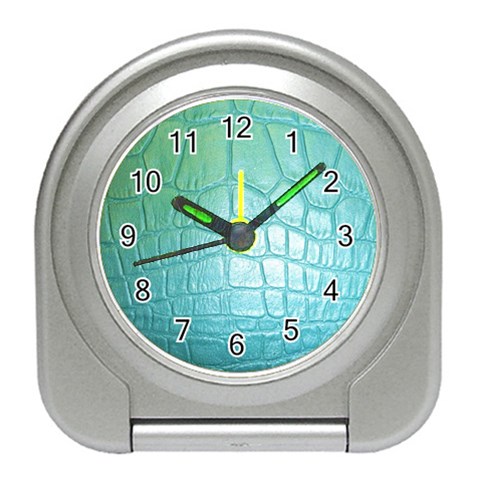 Ll Blue Travel Alarm Clock from ArtsNow.com Front