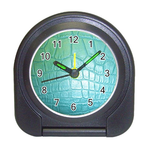 Ll Blue Travel Alarm Clock from ArtsNow.com Front