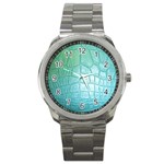 Ll Blue Sport Metal Watch