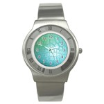 Ll Blue Stainless Steel Watch