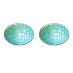 Ll Blue Cufflinks (Oval)
