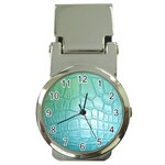 Ll Blue Money Clip Watch