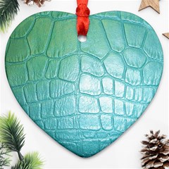 Ll Blue Heart Ornament (Two Sides) from ArtsNow.com Back