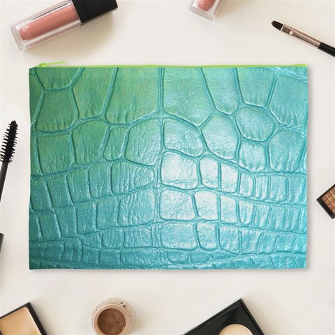 Ll Blue Cosmetic Bag (XL) from ArtsNow.com Front