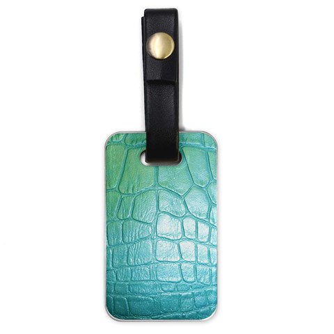 Ll Blue Luggage Tag (one side) from ArtsNow.com Front