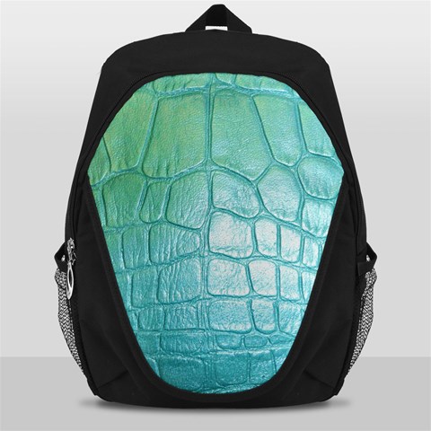 Ll Blue Backpack Bag from ArtsNow.com Front