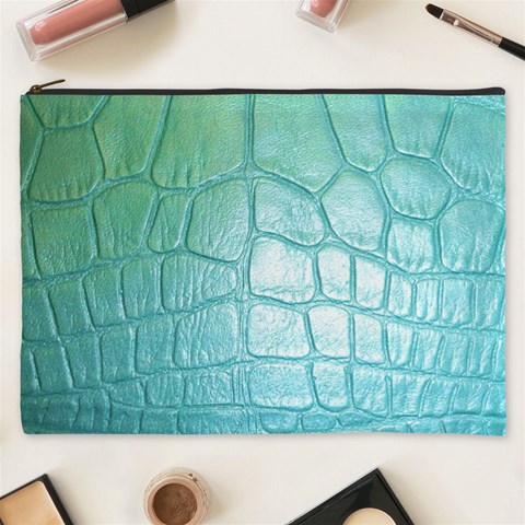 Ll Blue Cosmetic Bag (XXXL) from ArtsNow.com Front