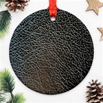 Ll Black Snake Round Ornament (Two Sides)