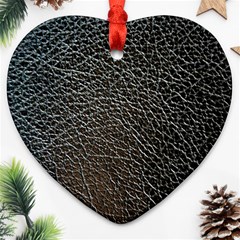 Ll Black Snake Heart Ornament (Two Sides) from ArtsNow.com Front