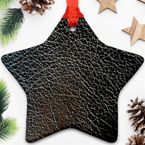 Ll Black Snake Star Ornament (Two Sides) from ArtsNow.com Front