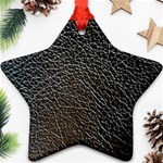 Ll Black Snake Star Ornament (Two Sides)
