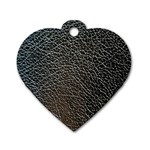Ll Black Snake Dog Tag Heart (Two Sides)