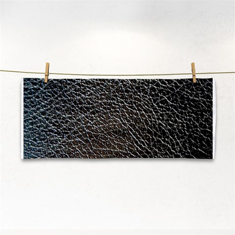 Ll Black Snake Hand Towel from ArtsNow.com Front