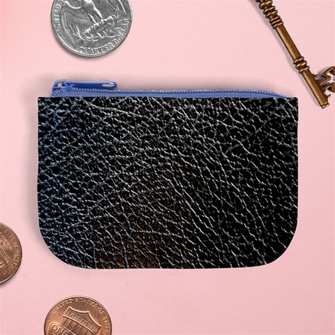 Ll Black Snake Mini Coin Purse from ArtsNow.com Front