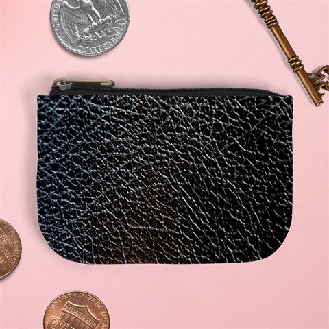 Ll Black Snake Mini Coin Purse from ArtsNow.com Front