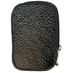 Ll Black Snake Compact Camera Leather Case