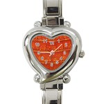 Ll Alligator Heart Italian Charm Watch