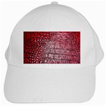 Ll Alligator Red White Cap