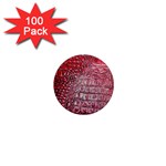 Ll Alligator Red 1  Mini Magnet (100 pack) 
