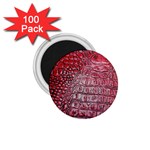 Ll Alligator Red 1.75  Magnet (100 pack) 
