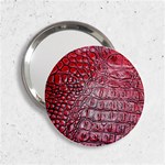 Ll Alligator Red 2.25  Handbag Mirror