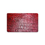 Ll Alligator Red Magnet (Name Card)