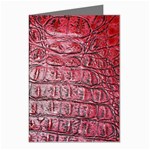 Ll Alligator Red Greeting Cards (Pkg of 8)