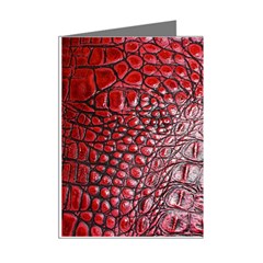 Ll Alligator Red Mini Greeting Cards (Pkg of 8) from ArtsNow.com Right