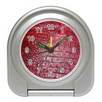 Ll Alligator Red Travel Alarm Clock