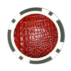 Ll Alligator Natural Color Poker Chip Card Guard from ArtsNow.com Back