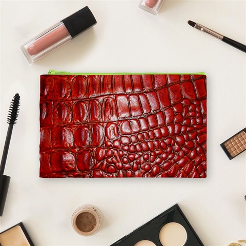 Ll Alligator Natural Color Cosmetic Bag (Medium) from ArtsNow.com Front