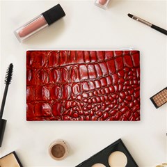 Ll Alligator Natural Color Cosmetic Bag (Medium) from ArtsNow.com Back