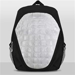 Ll Alligator White Backpack Bag